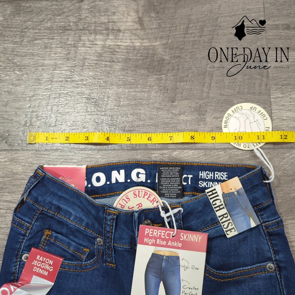 S.O.N.G. The Perfect High Rise Skinny Ankle Jegging Jeans Size 00 - Picture 4 of 8